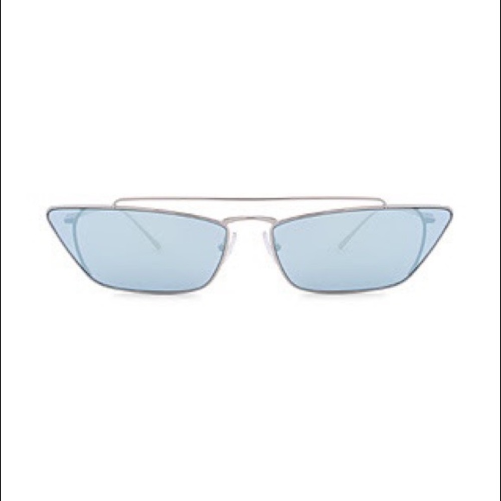Prada Ultravox on silver and blue
